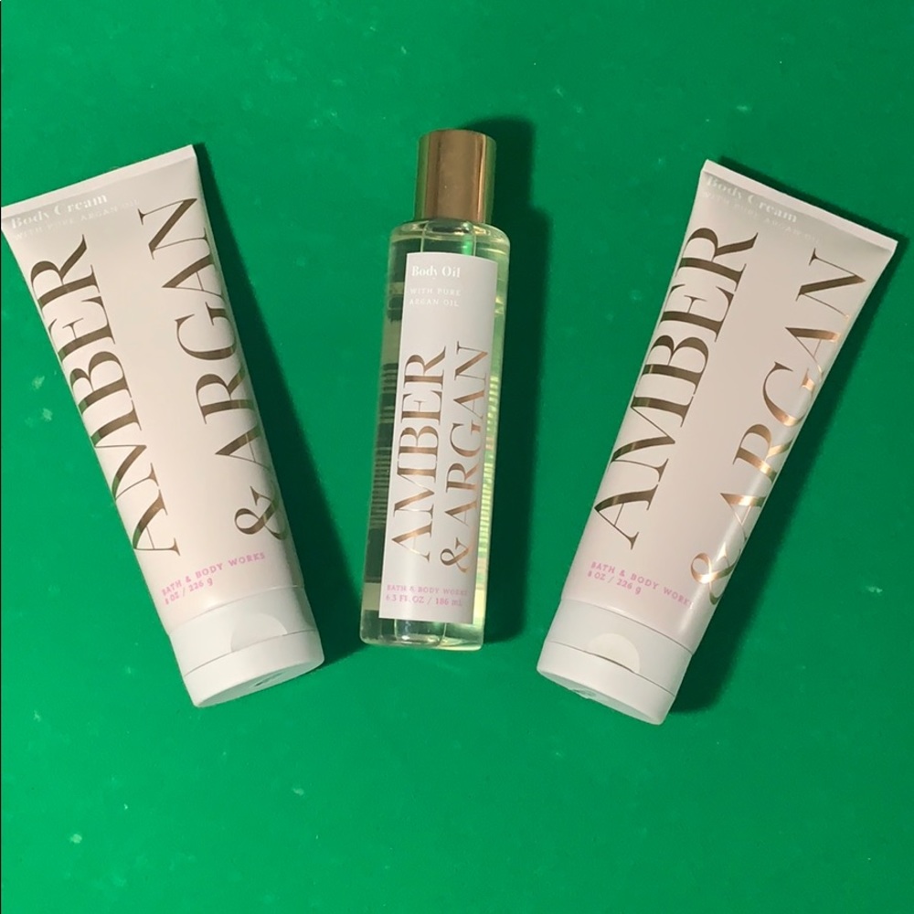 Amber and Argan B&BW set